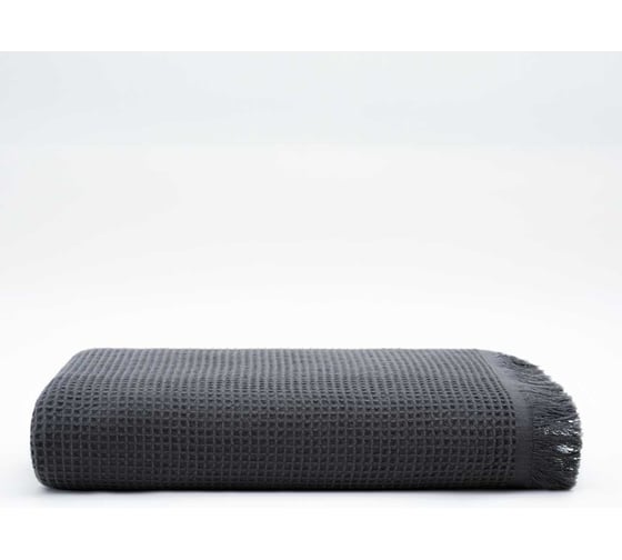 Изображение товара Полотенце Guten Morgen вафельное полотно, Валласон, графит, 90x150 см ПВ-ВГрф-90-150