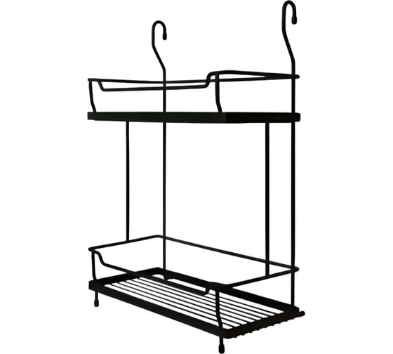 Изображение товара Двойная полка MF QCWJ216B-3 ALBA 280x180x405 мм, черный матовый 483219v