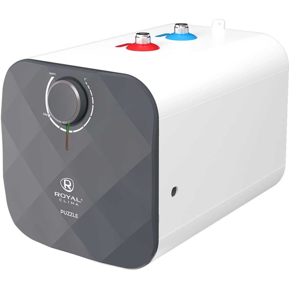 Изображение товара Электрический водонагреватель Royal Clima PUZZLE 7 л, горизонтальный, механический