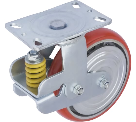 Изображение товара Подпружиненное большегрузное колесо А5 SSLP 80 200 мм, 420 кг 1009136