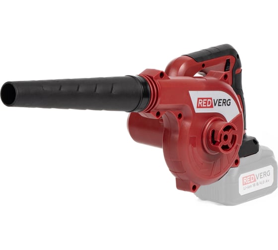 Изображение товара Воздуходувка-пылесос аккумуляторная REDVERG RD-BV18M/U без аккумулятора, без з/у 00006691975