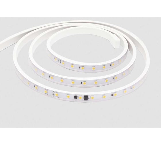 Изображение товара LED лента VARTON "ВАРТОН" 14W/m 230V AC 3000K 50m x16mm IP65 SMD3056 72 LED/м (упаковка 50 м), скобы для монтажа в комплекте VLS-65-014-3056-16-072-30