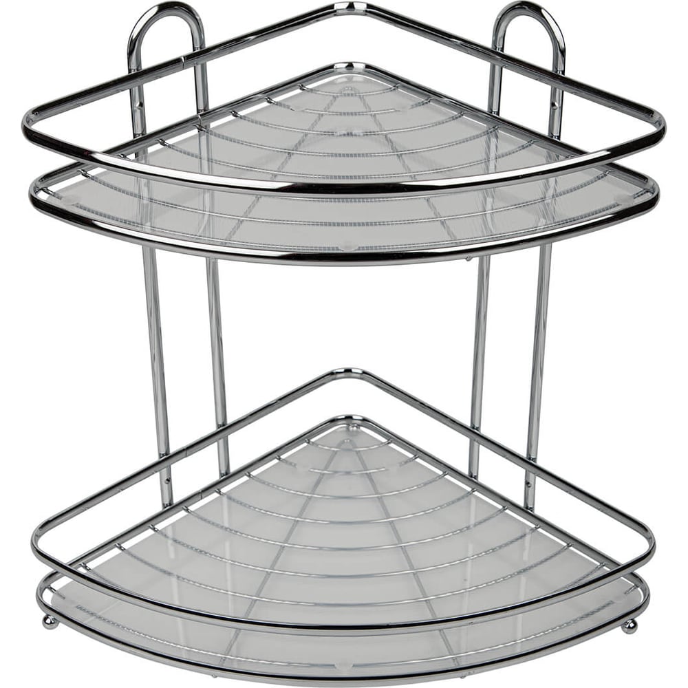 Изображение товара Полка 2-ая угловая SAKURA HO-2214, 260x260x325 мм, СР, хром 000027