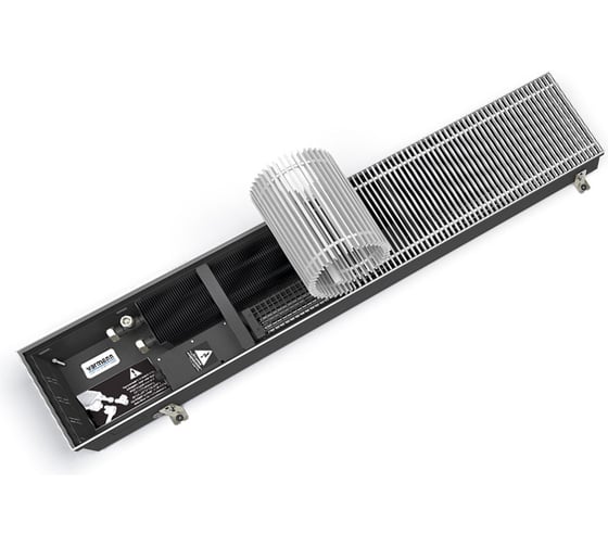 Изображение товара Встраиваемый в пол конвектор Varmann Qtherm Q230.110.2200 INOX L