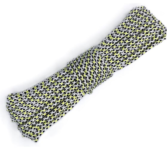 Изображение товара Капроновый шнур Репшнур Сибшнур 5 мм, 10 м 20930