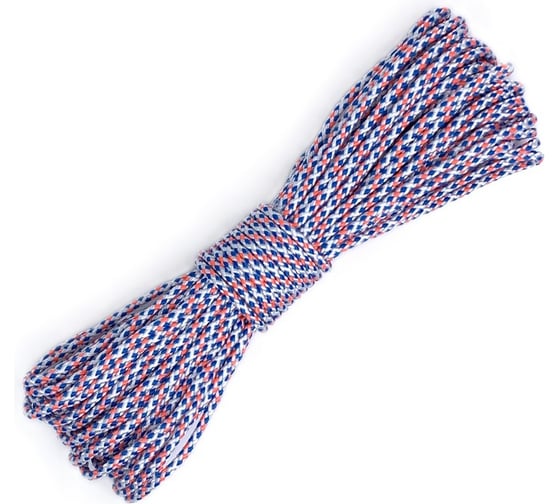 Изображение товара Капроновый шнур Репшнур Сибшнур 4 мм, 10 м 20929