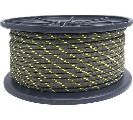 Изображение товара Капроновый шнур Репшнур Сибшнур 8 мм, 100 м, на катушке 20944