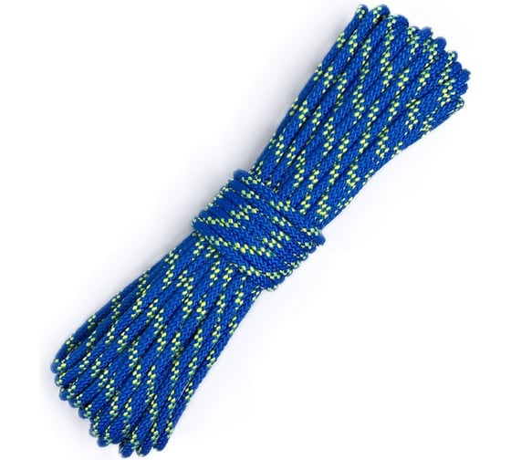 Изображение товара Капроновый шнур Репшнур Сибшнур 7 мм, 10 м 20932