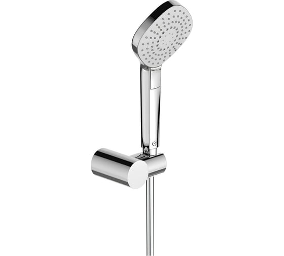 Изображение товара Гарнитур/душ Ideal Standard EVO DIAMOND держатель+шланг+лейка, 3 режима B2619AA 026-4930
