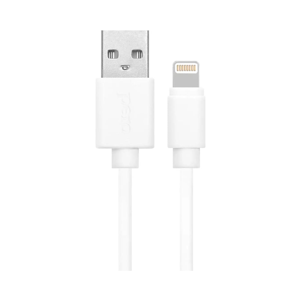 Изображение товара Дата-кабель PERO DC-03 8-pin Lightning 2А 1м белый для устройств Apple