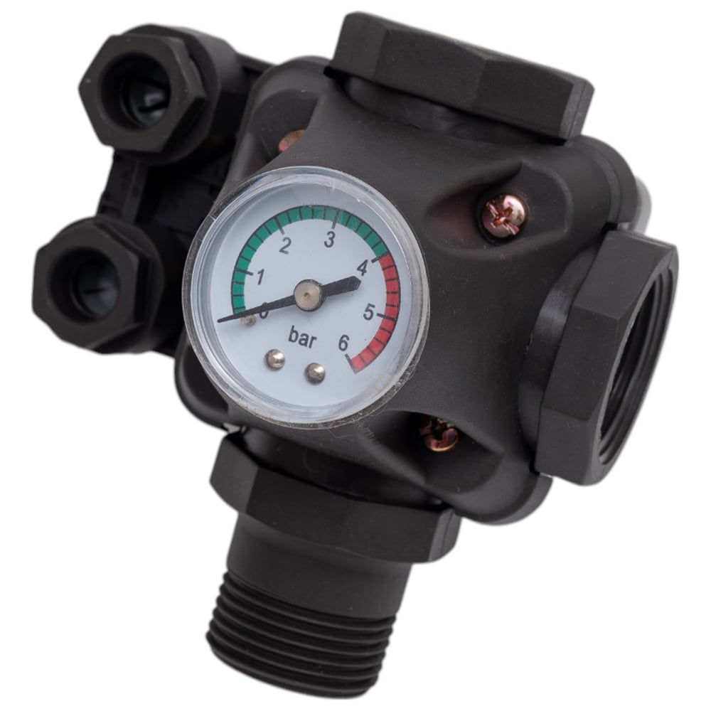 Изображение товара Реле давления для водоснабжения со встроенным манометром KRS-7 ROMMER