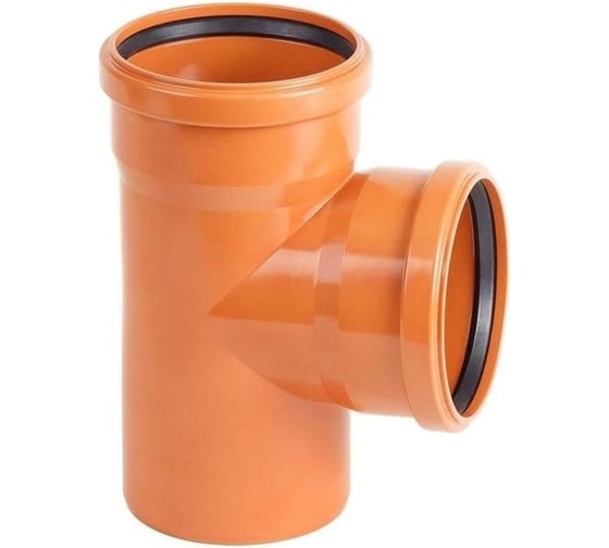 Изображение товара Тройник наружной канализации ТЕВО ПП 160x160 87,5 041040115