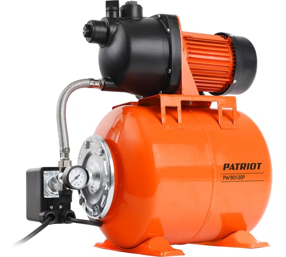 Изображение товара Насосная станция PATRIOT PW 801-20 P, пластик, 20 л, 800 вт. 315302562