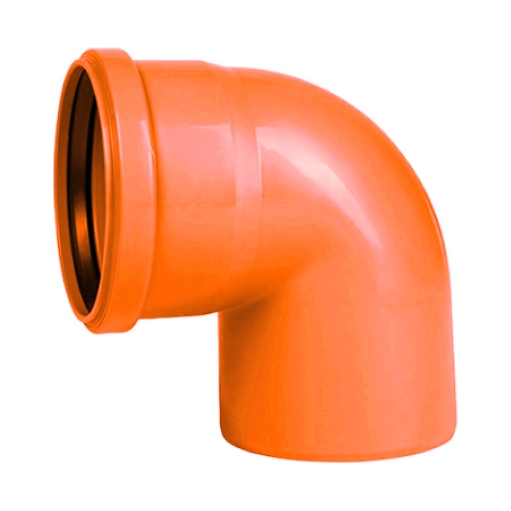 Изображение товара Отвод наружной канализации ТЕВО ПП 110 87 041030105 - прочное решение для наружных трубопроводов