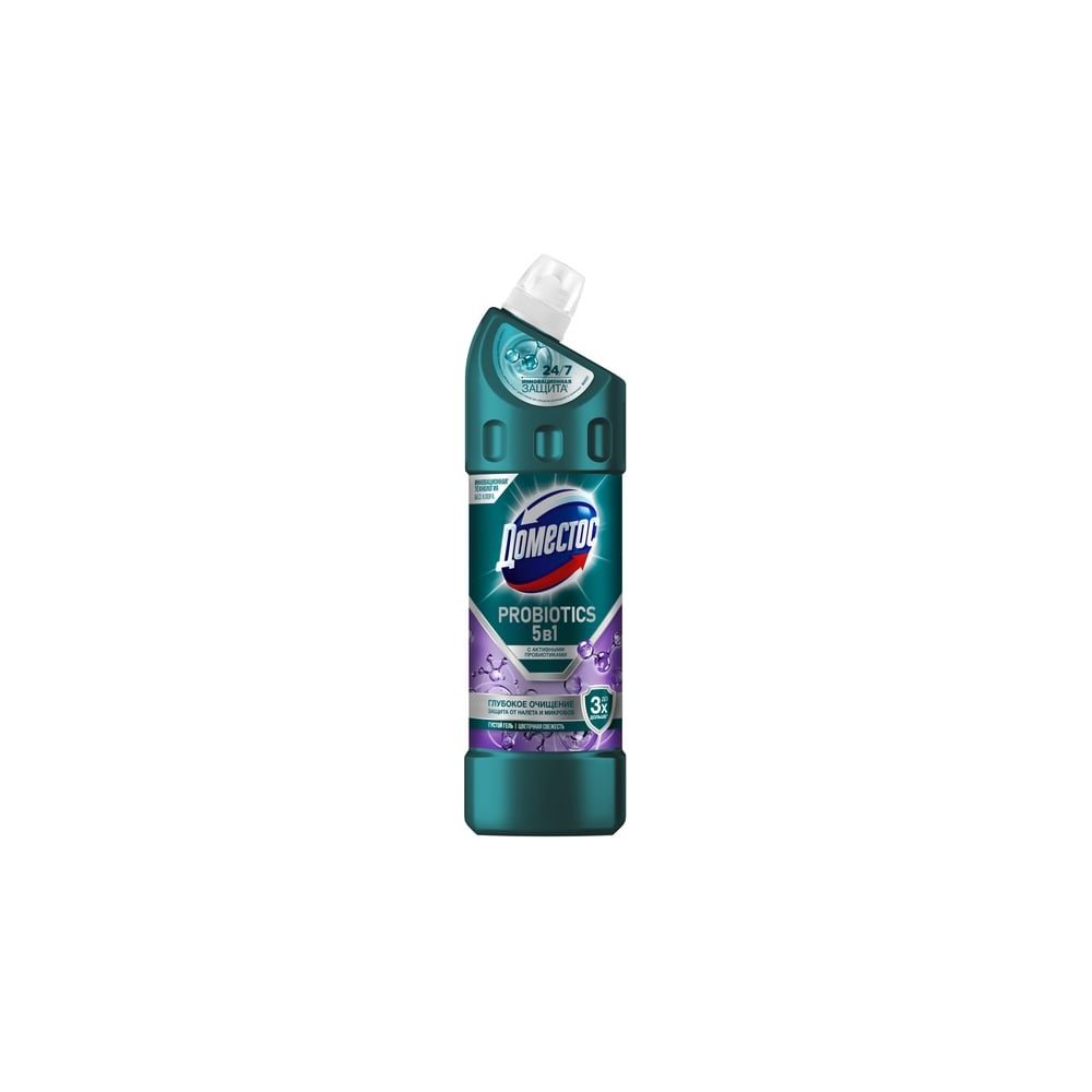 Изображение товара Чистящее средство DOMESTOS пробиотик цветочная свежесть 12x750 мл