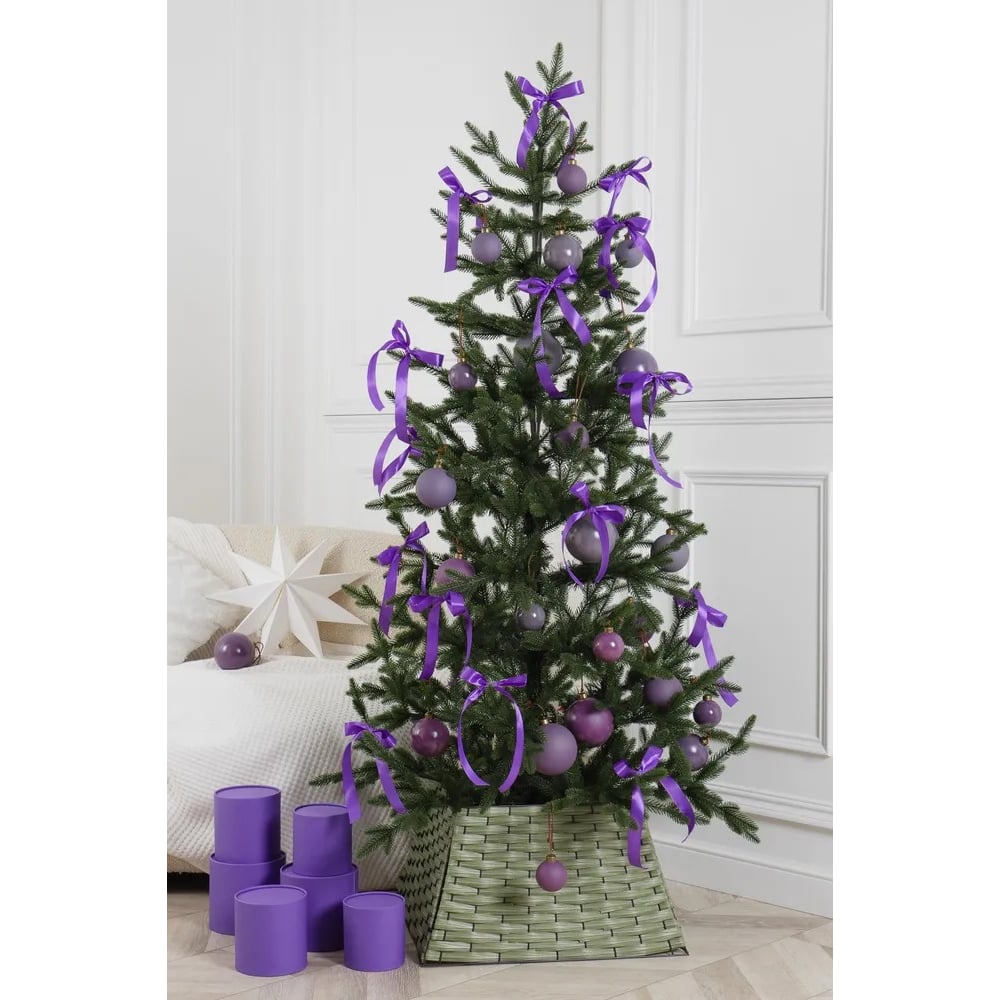 Изображение товара Елка искусственная новогодняя Crystal Trees Ель ИСКРА 210 см, литая KPb-51210