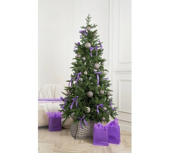 Изображение товара Елка искусственная новогодняя Crystal Trees Ель МАДАГАСКАР 120 см, литая KP71120