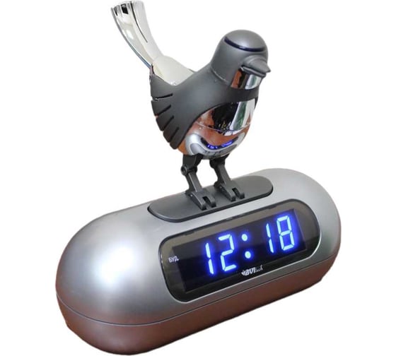 Изображение товара Часы сетевые BVItech синий/черный BV-14BSK