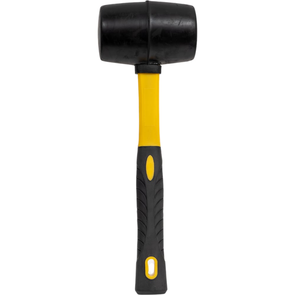 Изображение товара Киянка резиновая HORTZ 450 г с фиберглассовой ручкой черная