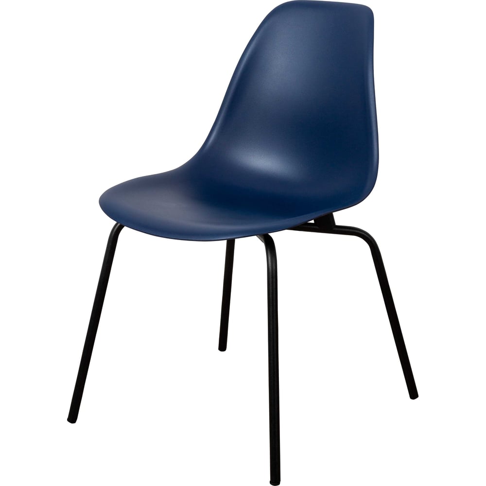 Изображение товара Стул DERSTUHL Elegant Black Eames темно-синий