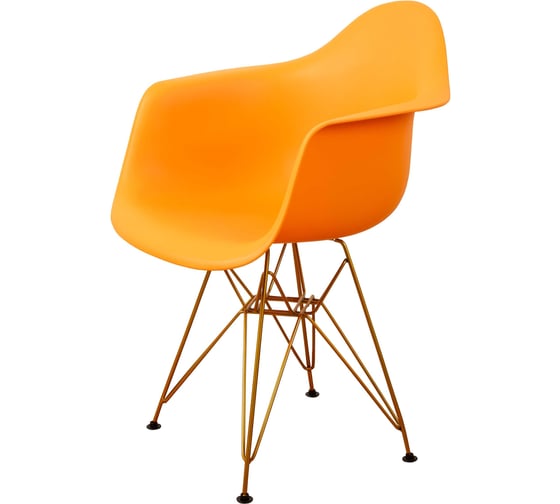Изображение товара Комплект стульев пластиковых DERSTUHL 4 шт Gold Eames, желтый, DSL040.004.4