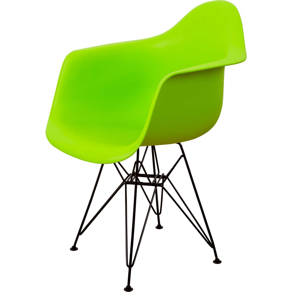 Стул-кресло DERSTUHL Black Eames в салатовом цвете представляет собой современное решение для интерьера. Этот комплект из четырех стульев отличается прочной конструкцией, благодаря металлическому каркасу, способному выдерживать нагрузку до 150 кг. Прямоугольная форма спинки и сиденья обеспечивает комфортное расположение, а сплошная спинка поддерживает спину. Высота сиденья составляет 420 мм, что позволяет удобно разместиться за столом. Изготовленные из полипропилена, сиденье и спинка отличаются долговечностью и простотой в уходе. Черный каркас в сочетании с салатовой обивкой создаёт стильный и современный вид, который легко впишется в любой интерьер. Подлокотники добавляют удобства, а компактные размеры 600х580х820 мм позволяют использовать стулья даже в небольших помещениях.