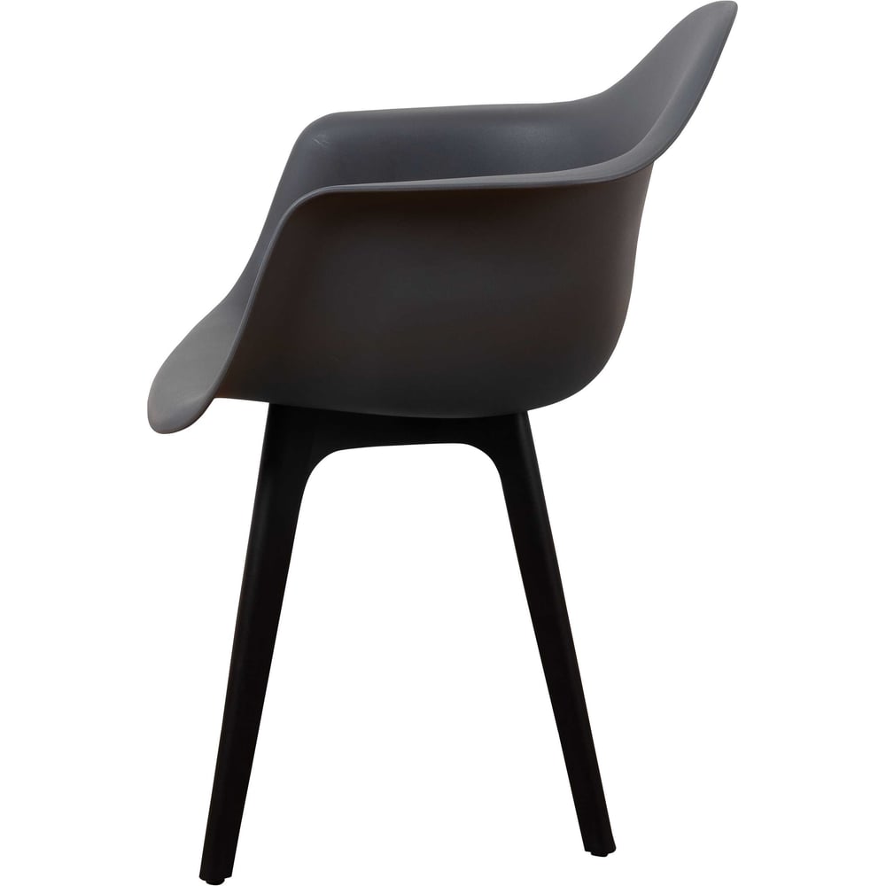 Изображение товара Комплект пластиковых стульев DERSTUHL 4 шт темно-серый DSL045.003.4