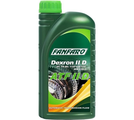 Изображение товара Минеральное трансмиссионное масло FANFARO ATF II D 1 л FF8604-1-E