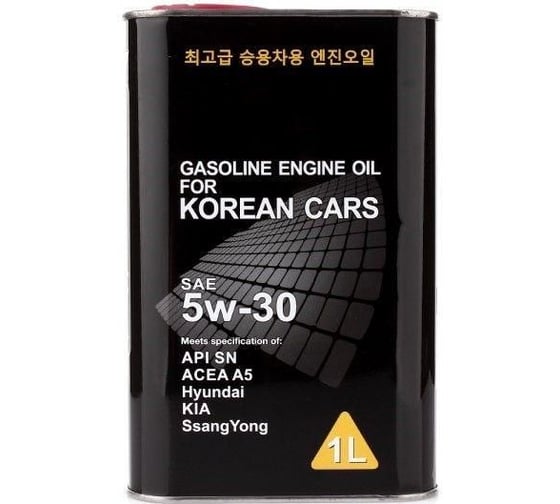 Изображение товара Синтетическое моторное масло FANFARO FOR KOREAN CARS 5W30 (metal) 1 л FF6714-1ME-E