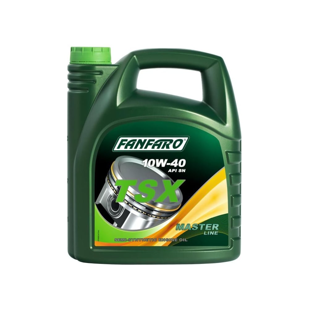 Изображение товара Полусинтетическое моторное масло FANFARO TSX 10W40 4 л с OEM допусками