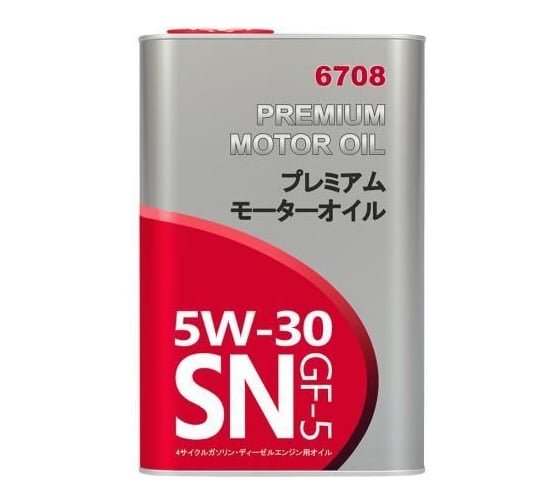 Изображение товара Синтетическое моторное масло FANFARO PREMIUM MOTOR OIL FOR TOYOTA/LEXUS 5W30 (metal) 1 л FF6708-1ME-E