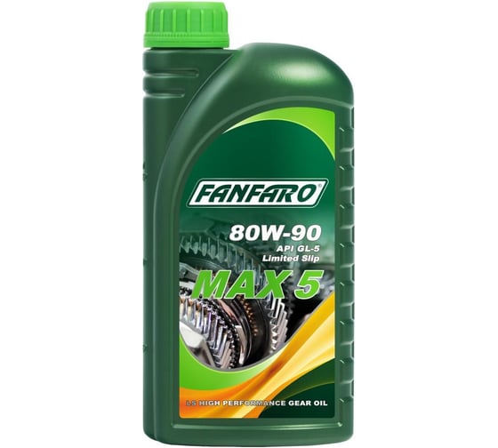 Изображение товара Минеральное трансмиссионное масло FANFARO MAX 5 80W90 1 л FF8703-1-E