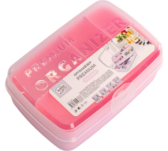 Изображение товара Органайзер HOBBY LIFE PREMIUM розовый HL021192P