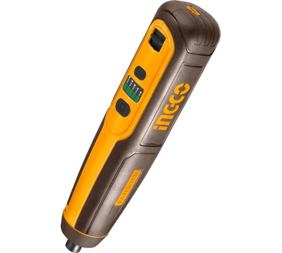 Изображение товара Аккумуляторная отвертка INGCO SUPER 4В, 5Hm, 1/4, CSDLI04062