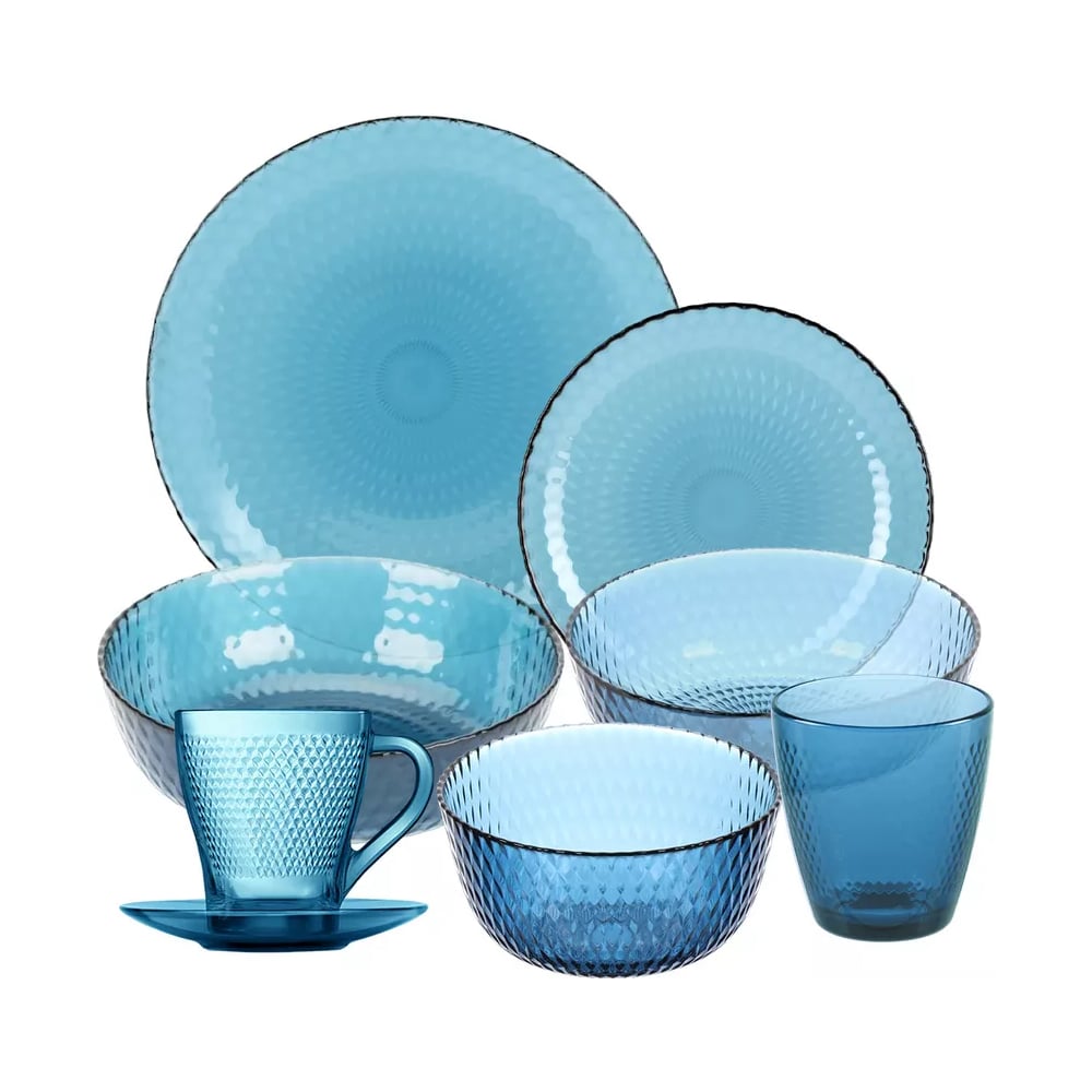 Изображение товара Столовый набор LUMINARC ИДИЛЛИЯ ЛОНДОН ТОПАЗ 43 предмета O0326