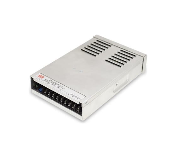 Изображение товара Драйвер VARTON 350Вт 24V для светодиодной ленты Meanwell IP20 221x130x48мм без активного охлаждения ERP-350-24