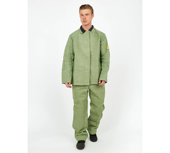 Изображение товара Костюм летний Сварщик с наколенниками и налокотниками (460 - 480 г/м²) 48-50/170-176 СПЕЦСНАБ КС/50/176