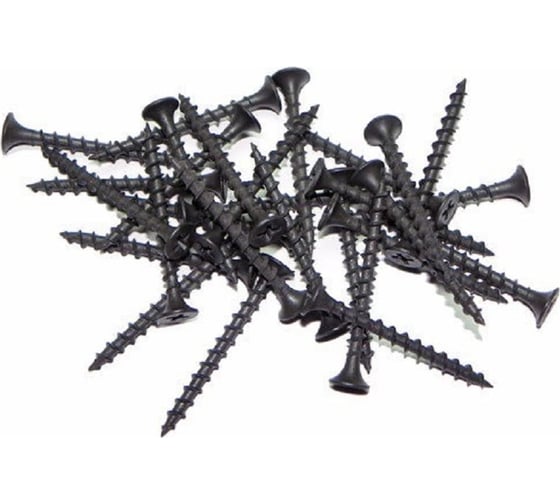 Изображение товара Саморез по дереву Русский Саморез черный, острый, 3,5x45 мм, 3 кг РС453000