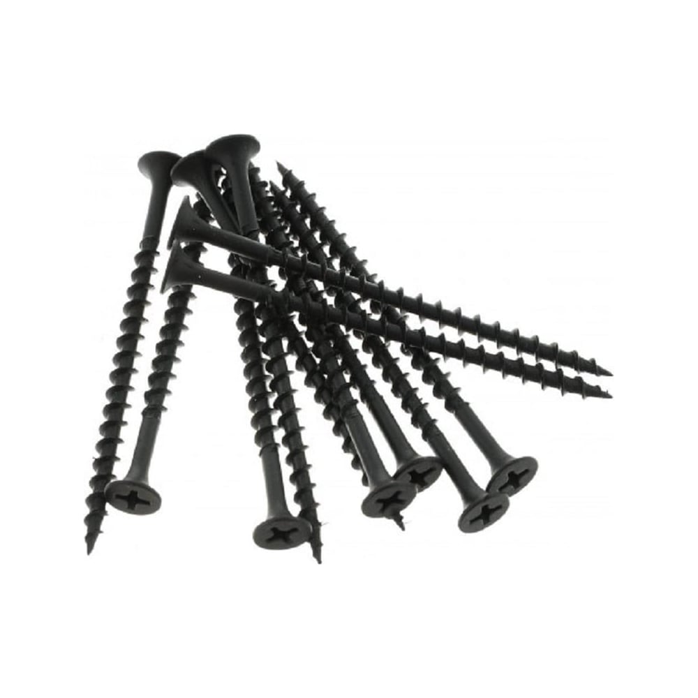 Изображение товара Саморез по дереву Русский Саморез черный острый 3,8x65 мм