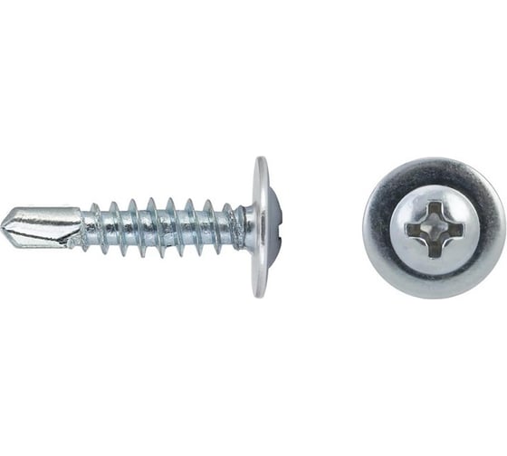 Изображение товара Саморез с прессшайбой Русский Саморез 4,2x32 мм, сверло, 0,5 кг pshs32500