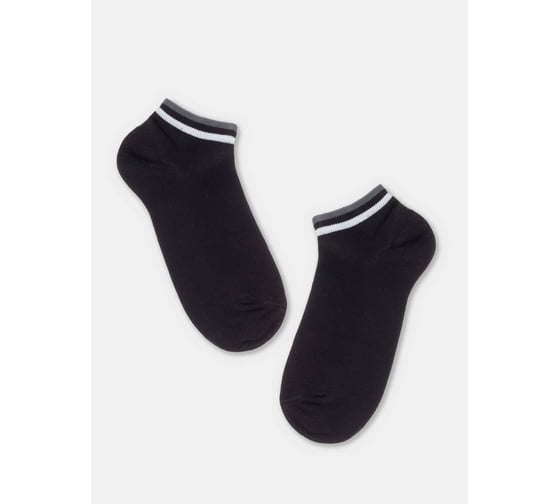 Изображение товара Носки мужские ESLI BASIC 20С-38СПЕ короткие, р-р 43-45, черный 1001332080040012157