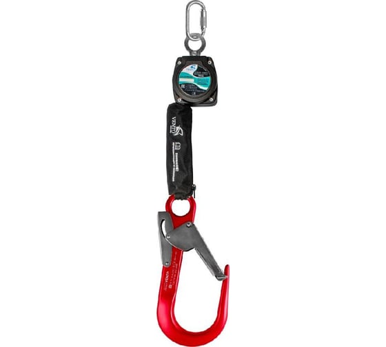 Изображение товара Средство защиты втягивающего типа VENTO "НВ-02" с карабином "Монтажный", vnt НВ02 set 0058