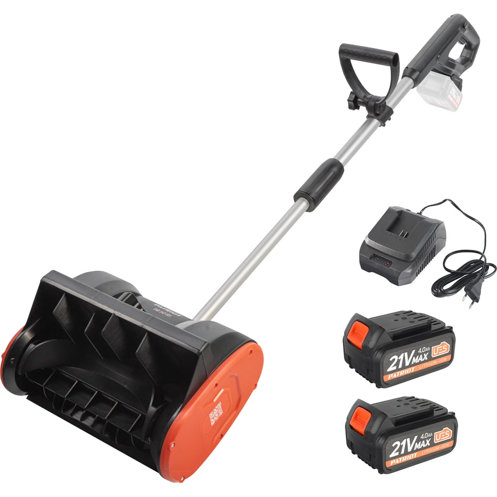 Изображение товара Снегоуборщик аккумуляторный PATRIOT SNE 242 UES 2 аккумулятора 4Ah