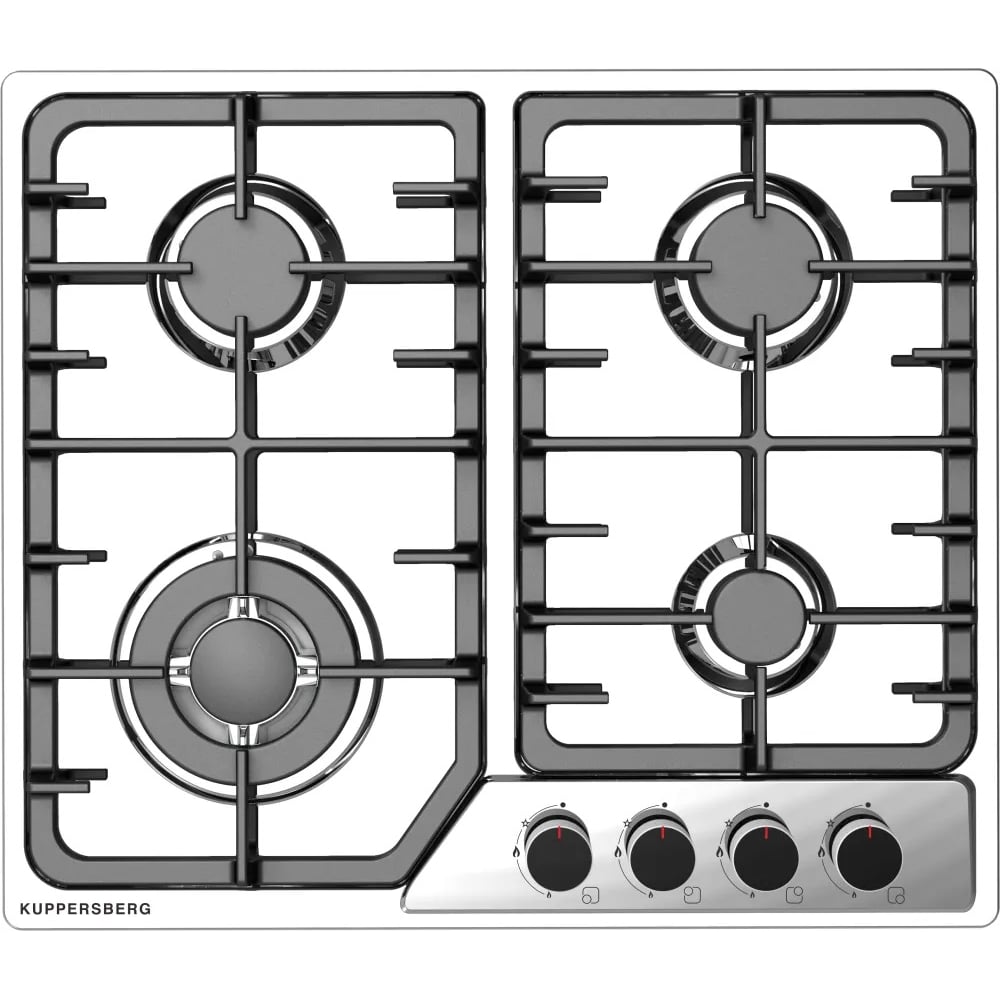 Изображение товара Газовая варочная панель KUPPERSBERG FS 66 X 8624 нержавеющая сталь 4 конфорки