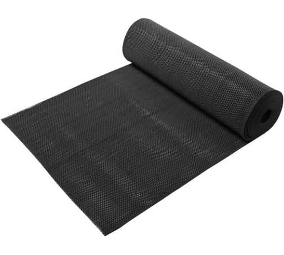 Изображение товара Противоскользящая дорожка ComeForte ПВХ S-mat Zig Zag 1,2x15 м, 5 мм, черный, SM-10