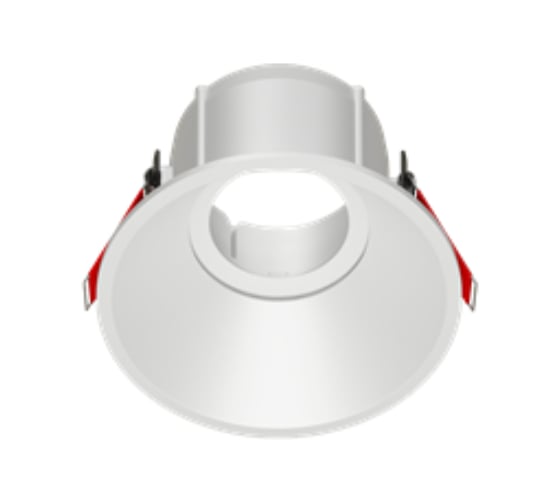 Изображение товара Рамка для модульного светильника VARTON FLEX 50 07 круглая встраиваемая утопленная 110x48мм RAL 9010 поворотная V1-R0-00435-10012-2000000