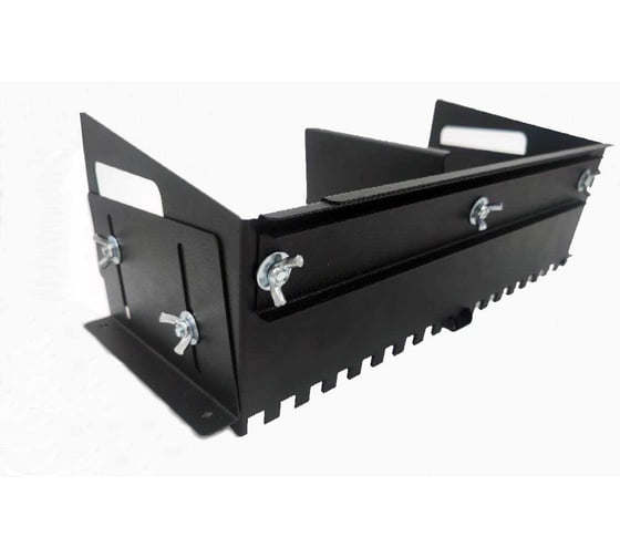 Изображение товара Раздвижная гребенка бункер для плитки Латрь зуб 10x10 до 600 мм 00089