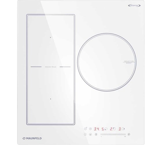 Изображение товара Индукционная варочная панель MAUNFELD CVI453SBWH Inverter