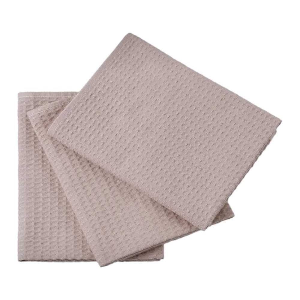 Изображение товара Полотенца вафельные Guten Morgen Diana, Лавиния, Грейж 48x70 см, 3 шт. НПВDЛ-Грж-48-70-3