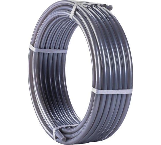 Изображение товара Труба стабильная ROMMER 20х2.9 мм, PE-Xa/Al/PE-RT, бухта 100 м, серая RPS-0001-002029 RG0093GMF1C2A3